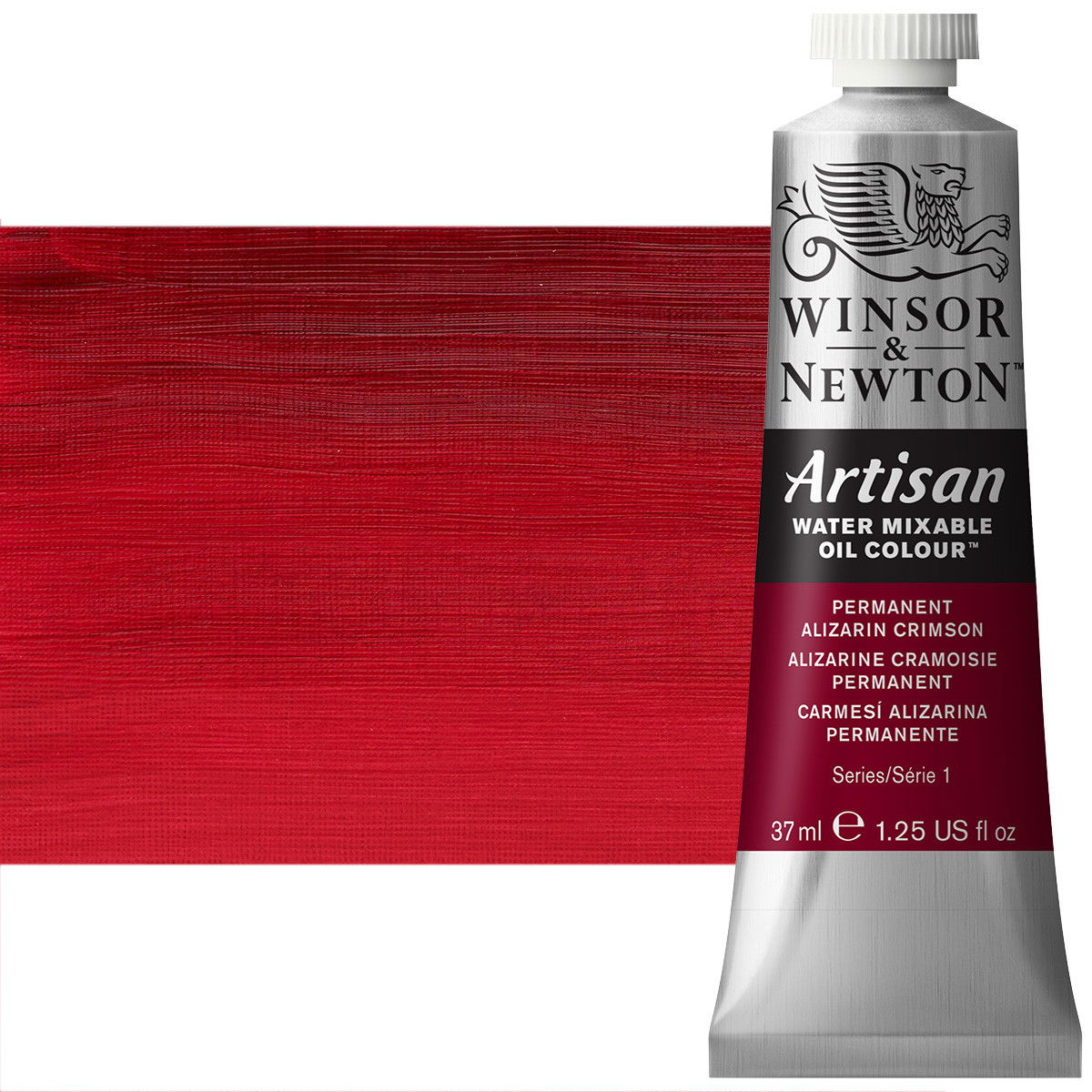 Winsor Newton Artisan Oil Color Permanent Alizarin Crimson 37ml Tube - (50083)