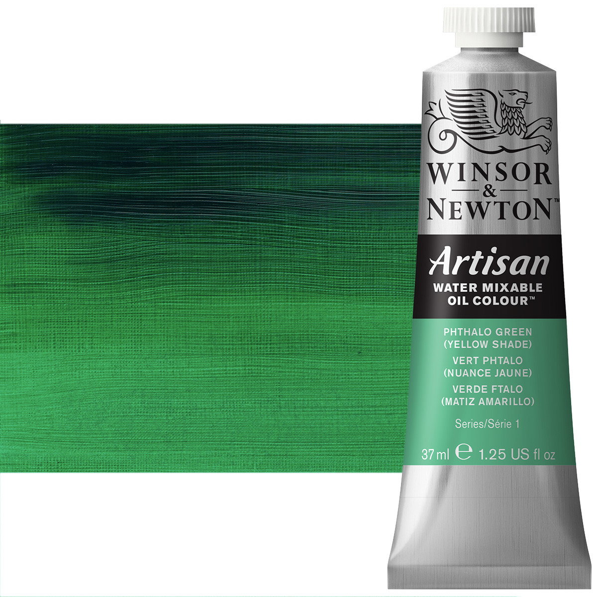 Winsor Newton Artisan Oil Color Phthalo Green (Yellow Shade) 37ml Tube - (50088)