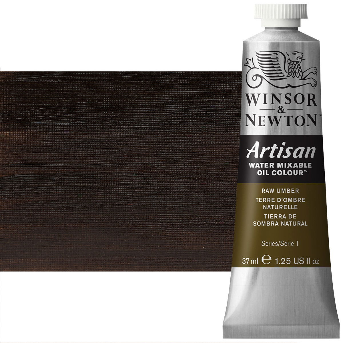 Winsor Newton Artisan Oil Color Raw Umber 37ml Tube - (50091)