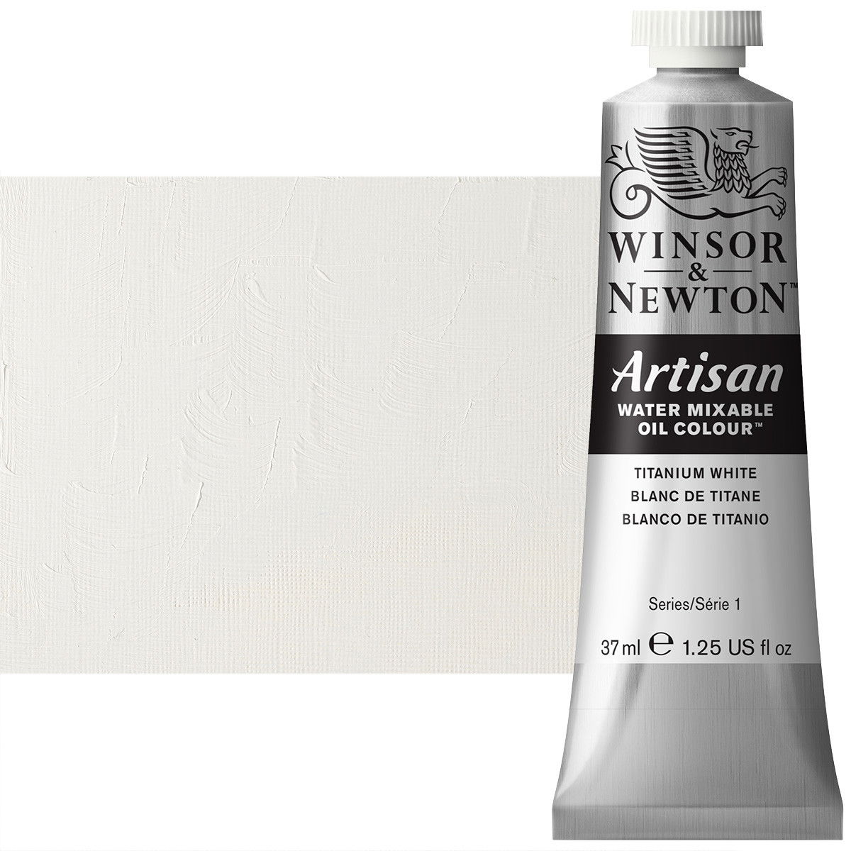Winsor Newton Artisan Oil Color Titanium White 37ml Tube - (50092)
