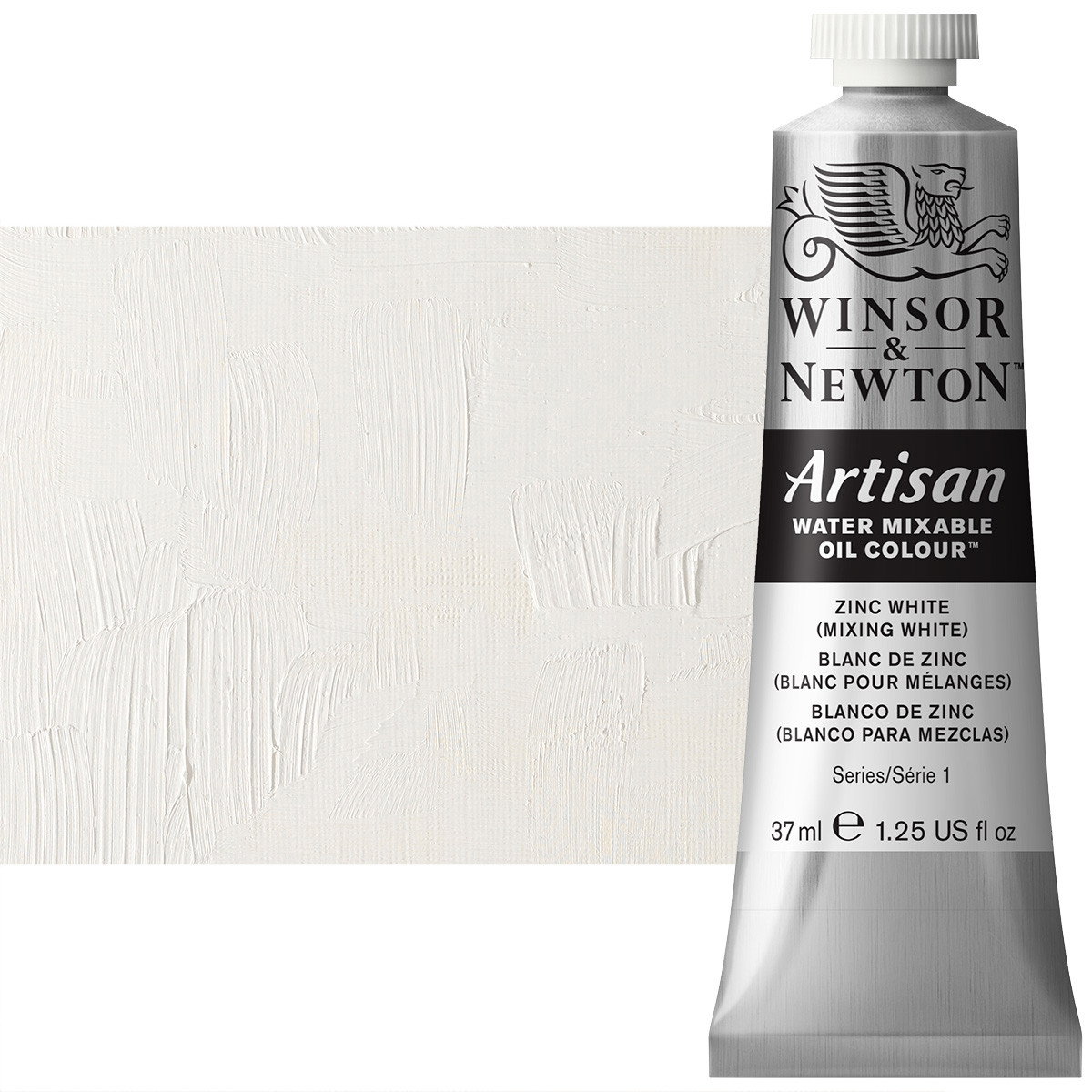 Winsor Newton Artisan Oil Color Zinc White 37ml Tube - (50095)