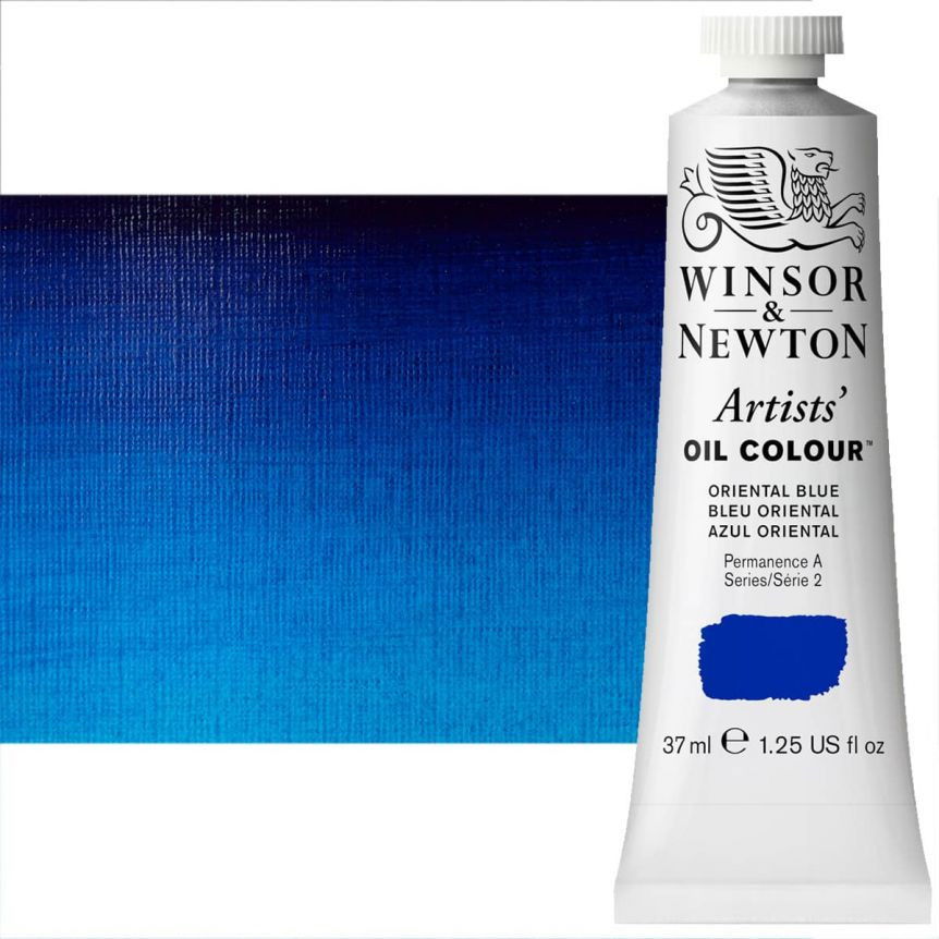 Winsor Newton Artist Oil 37 ml Oriental Blue - (200038559)