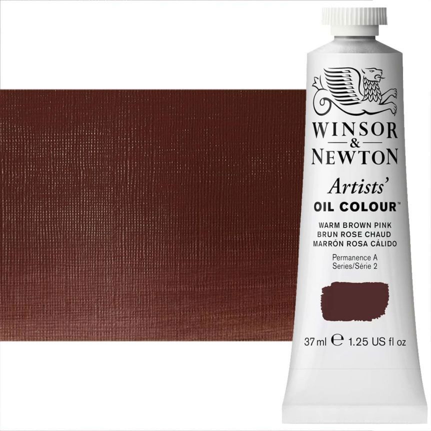 Winsor Newton Artist Oil 37 ml Warm Brown Pink - (200038565)