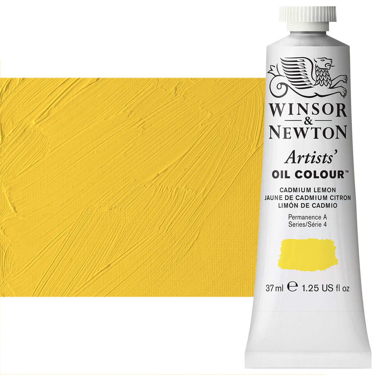 Winsor Newton Artist Oil Cadmium Lemon 37ml Tube - (2051)