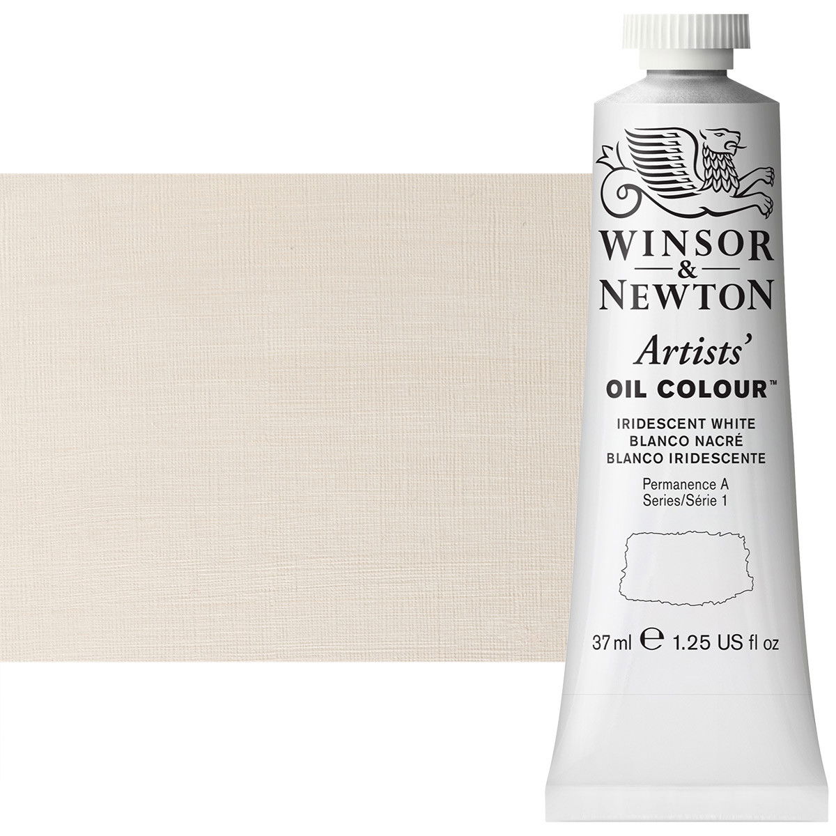 Winsor Newton Artist Oil Iridescent White 37ml Tube - (44250)