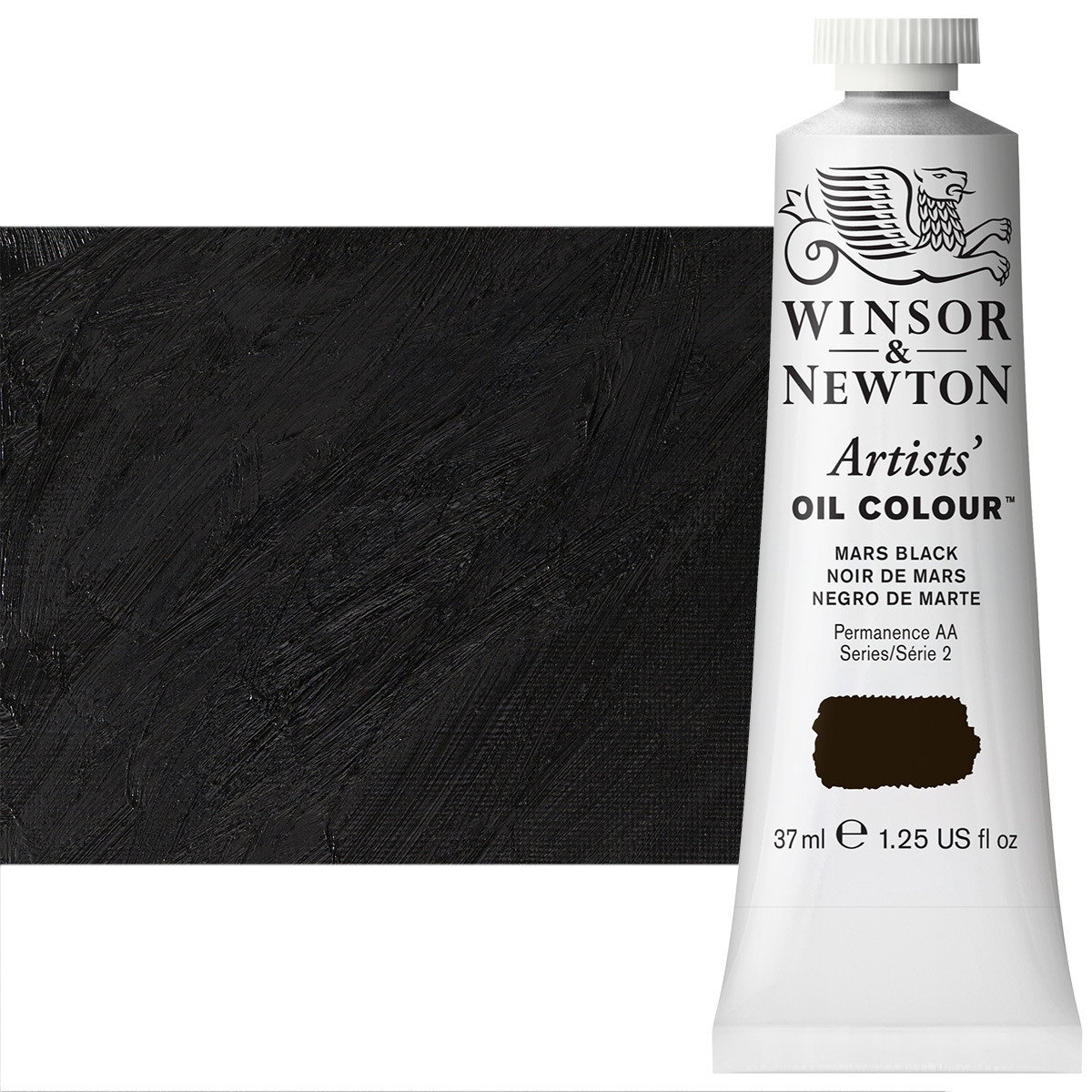Winsor Newton Artist Oil Mars Black 37ml Tube - (2145)