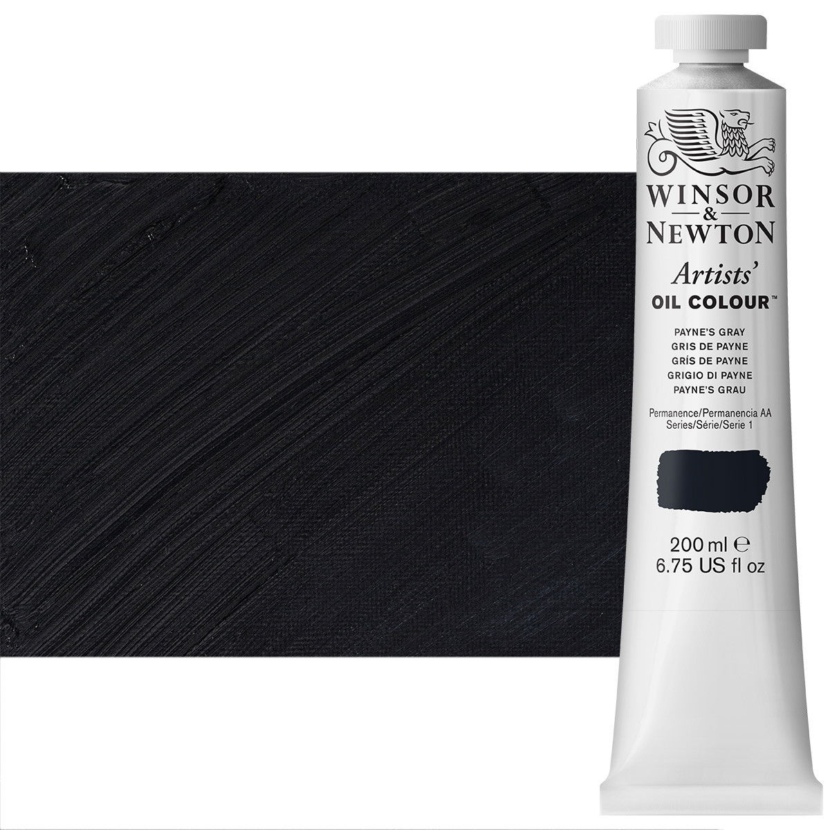 Winsor Newton Artist Oil Paynes Gray 200ml Tube - (83361)