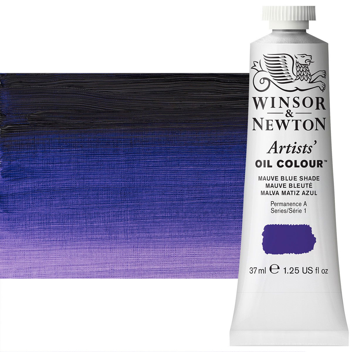 Winsor Newton Artist Oil Mauve Blue Shade 37ml Tube - (45023)