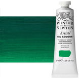 Winsor Newton Artist Oil Permanent Green 37ml Tube - (2173)