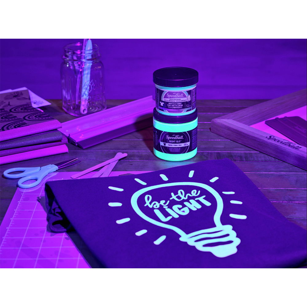 Speedball Night Glo Fabric Screen Ink