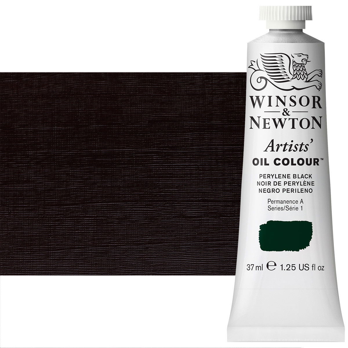 Winsor Newton Artist Oil Perylene Black 37ml Tube - (63512)