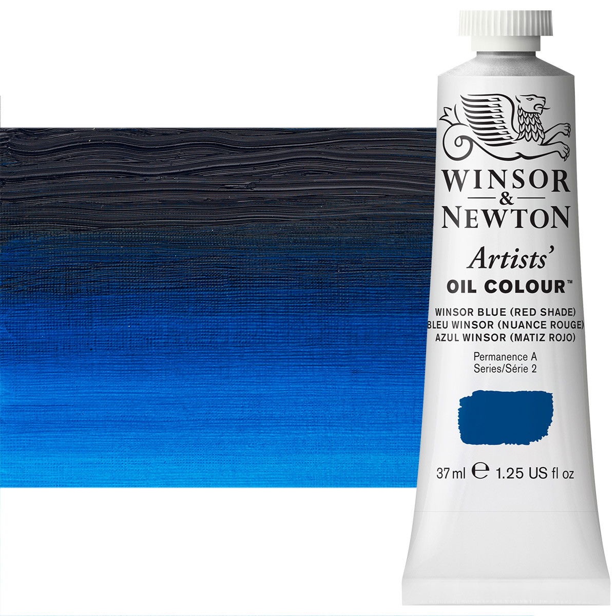 Winsor Newton Artist Oil Winsor Blue Red Shade 37ml Tube - (2227)