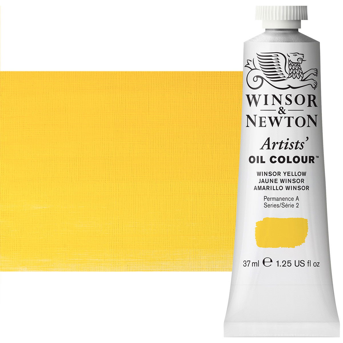Winsor Newton Artist Oil Winsor Yellow 37ml Tube - (2243)