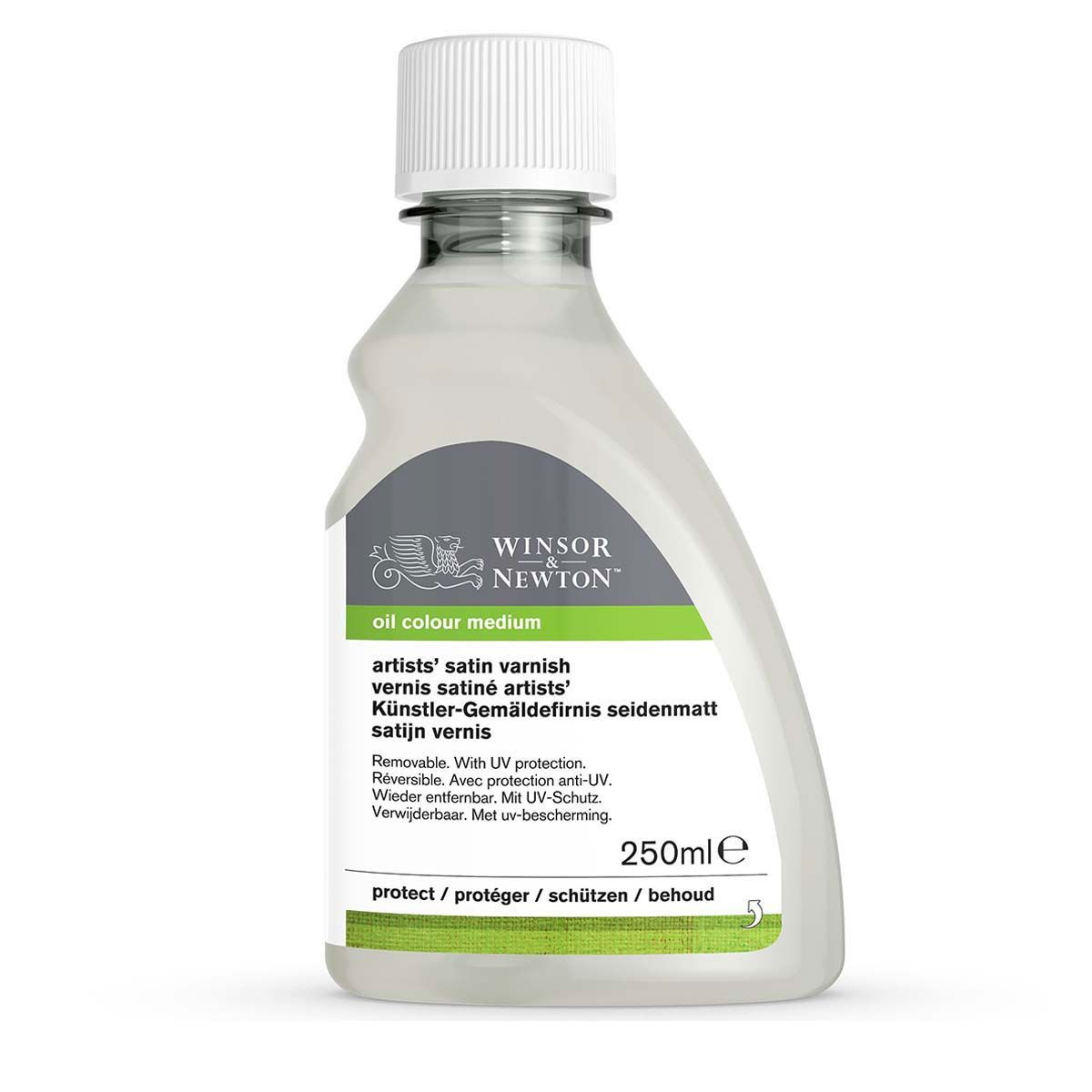 Winsor Newton Artists Satin Varnish 250ml Bottle - (200006716)