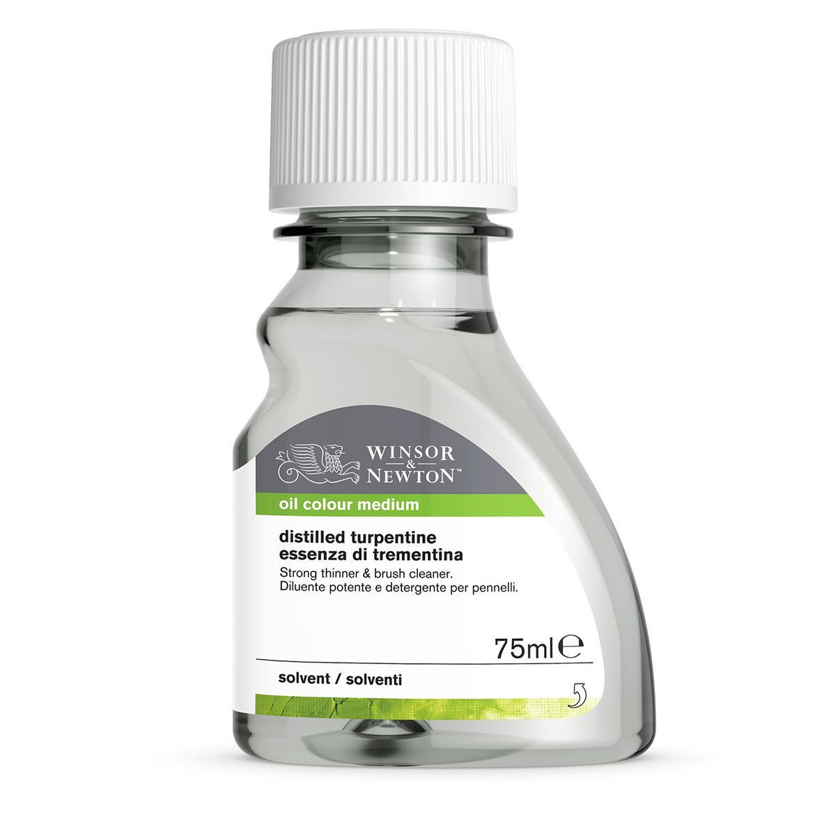 Winsor Newton English Distilled Turpentine 2.5oz Jar - (7988)