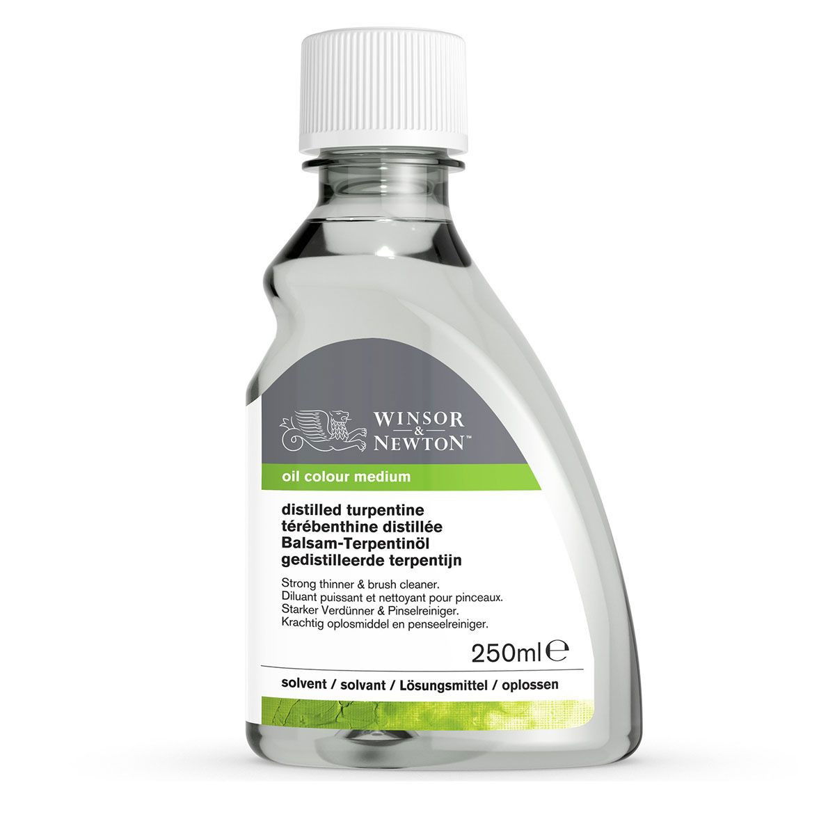 Winsor Newton English Distilled Turpentine 8.4oz Bottle - (7989)