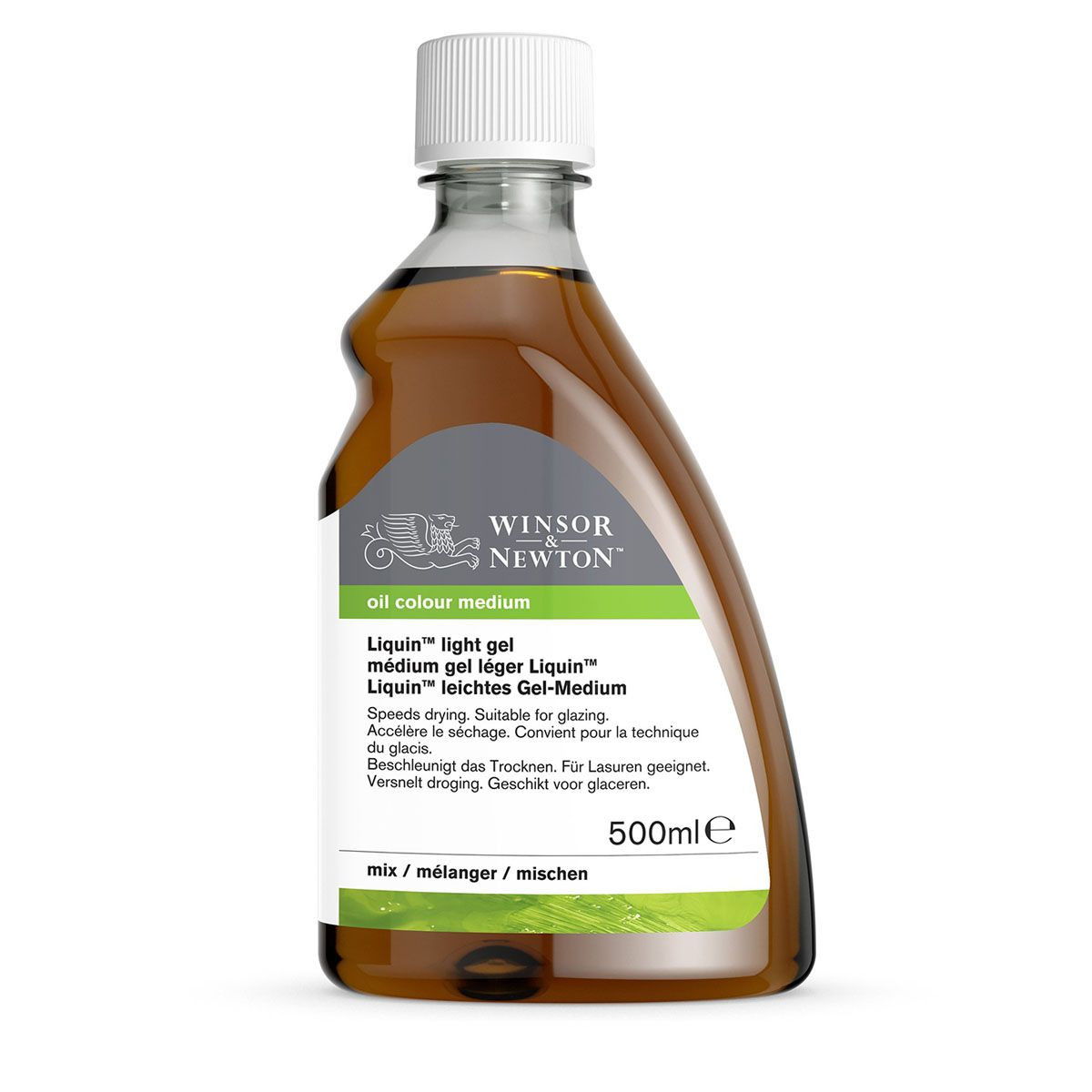 Winsor Newton Liquin Light Gel 500ml Jar - (65284)