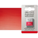 Winsor Newton Professional Watercolor Cadmium Red Deep 1/2-Pan - (49346)