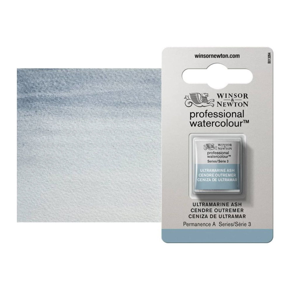Winsor Newton Professional Watercolor Ultramarine Ash 1/2-Pan - (200042800)