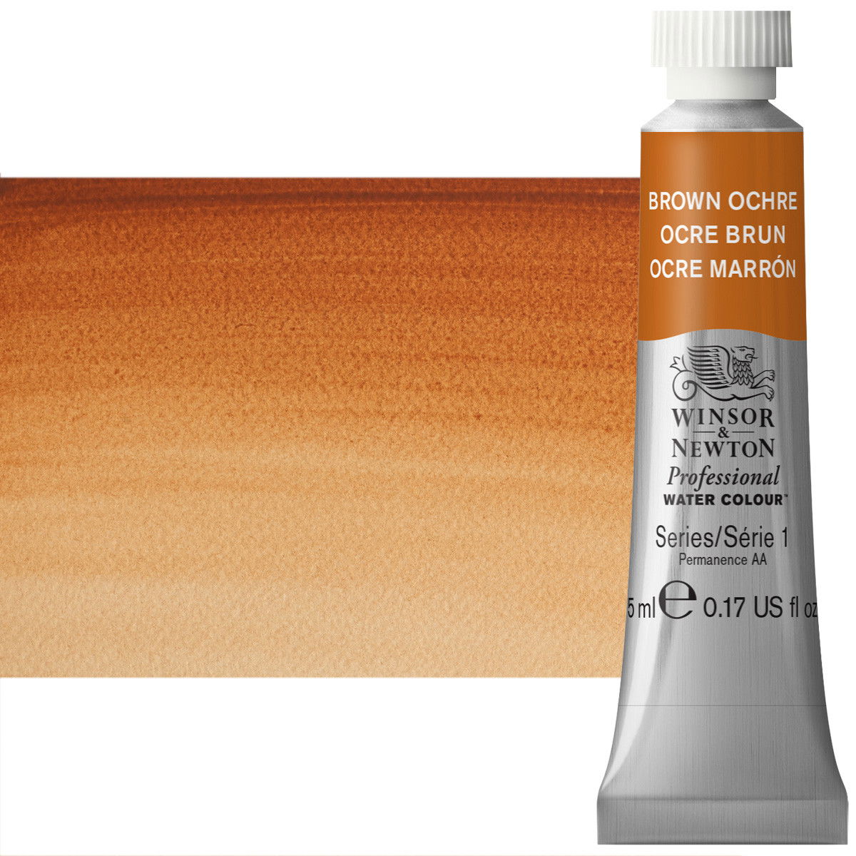 Winsor Newton Professional Watercolor Brown Ochre 5ml - (69088)