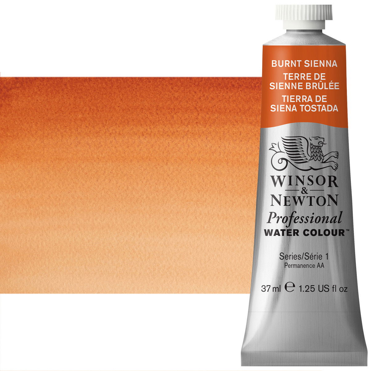 Winsor Newton Professional Watercolor Burnt Sienna 37ml - (72268)