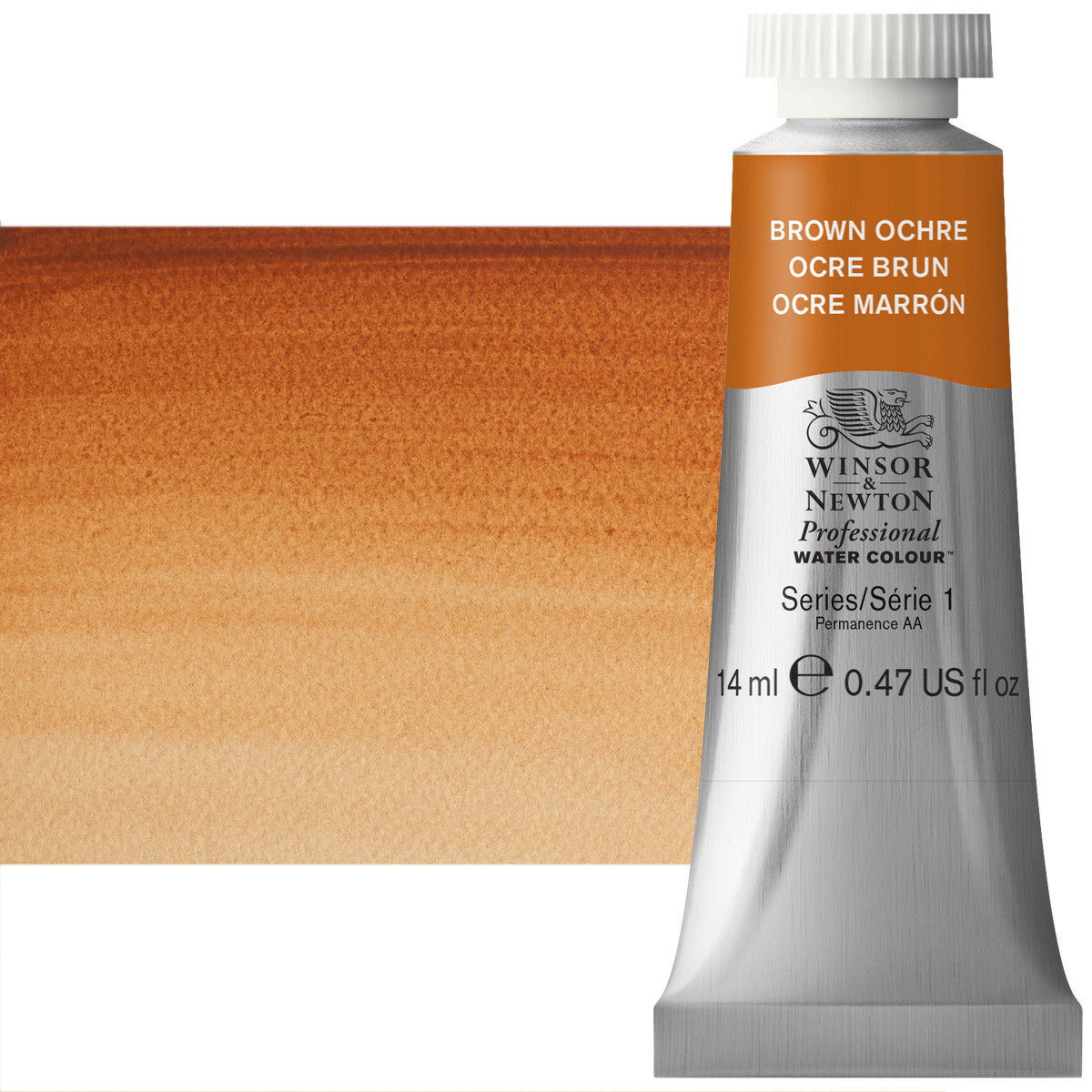 Winsor Newton Professional Watercolor Brown Ochre 14ml - (69104)