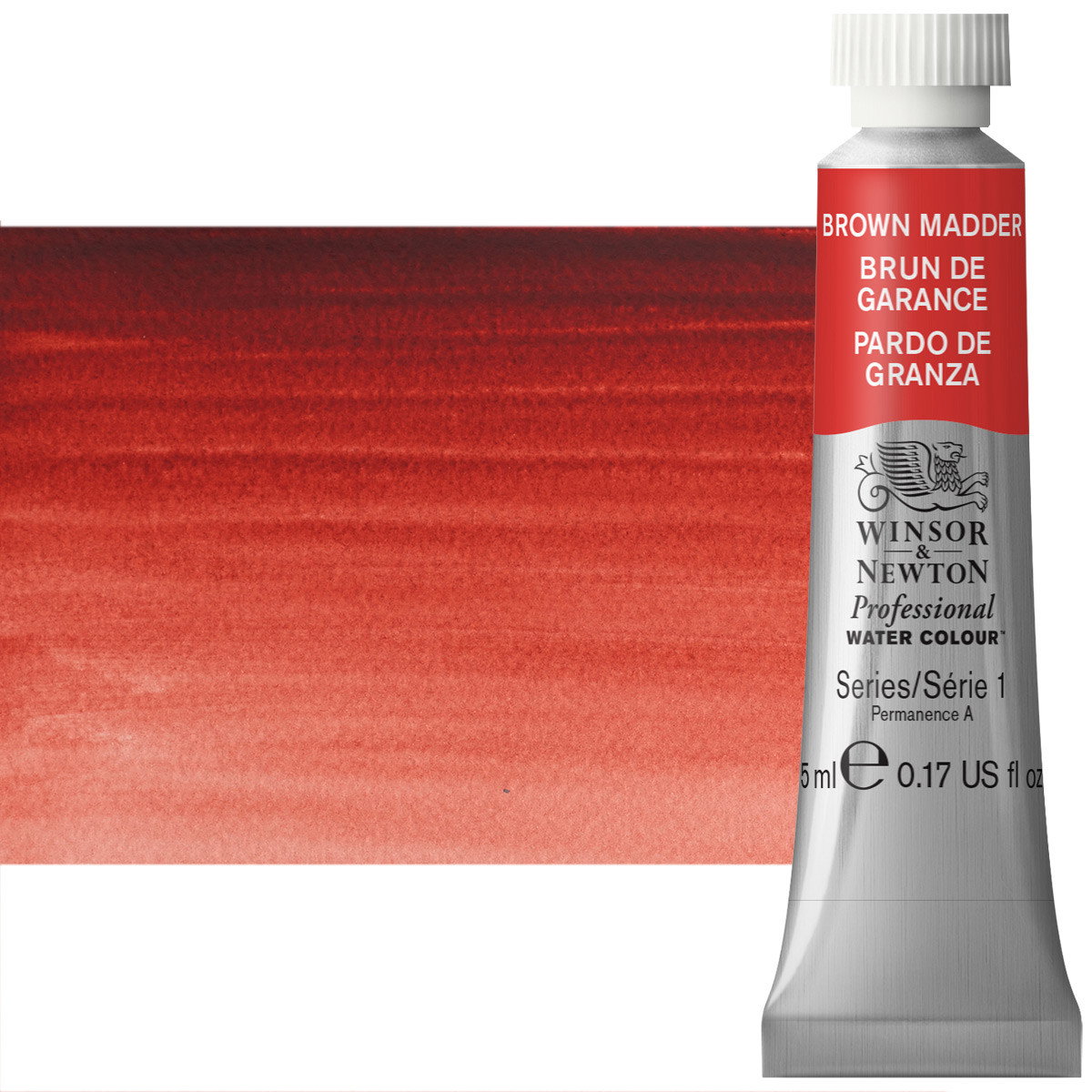 Winsor Newton Professional Watercolor Brown Madder 5ml - (47050)
