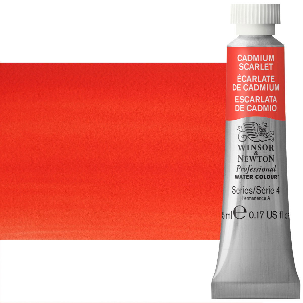 Winsor Newton Professional Watercolor Cadmium Scarlet 5ml - (396)