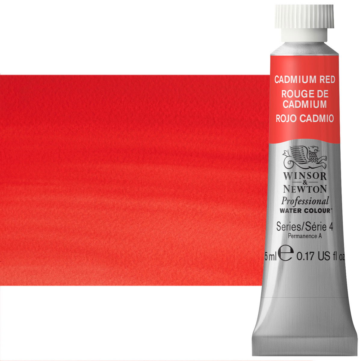 Winsor Newton Professional Watercolor Cadmium Red 5ml - (392)