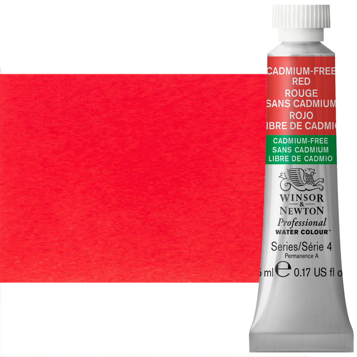 Winsor Newton Professional Watercolor Cadmium-Free Red 5ml - (200030759)