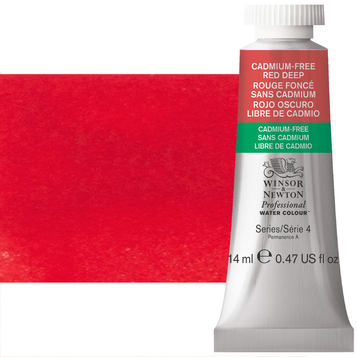 Winsor Newton Professional Watercolor Cadmium-Free Red Deep 14ml - (200030769)