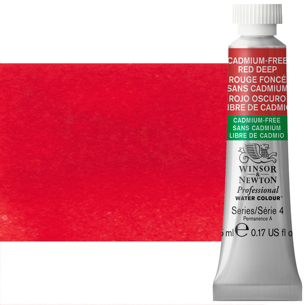 Winsor Newton Professional Watercolor Cadmium-Free Red Deep 5ml - (200030760)