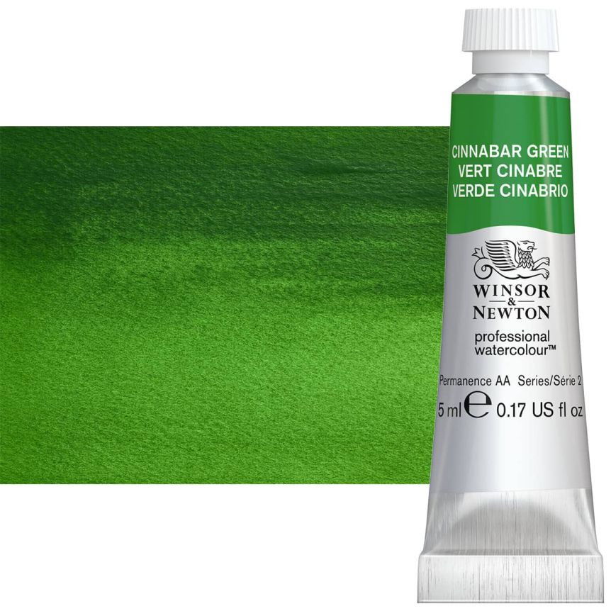 Winsor Newton Professional Watercolor Cinnabar Green 5ml - (200042779)
