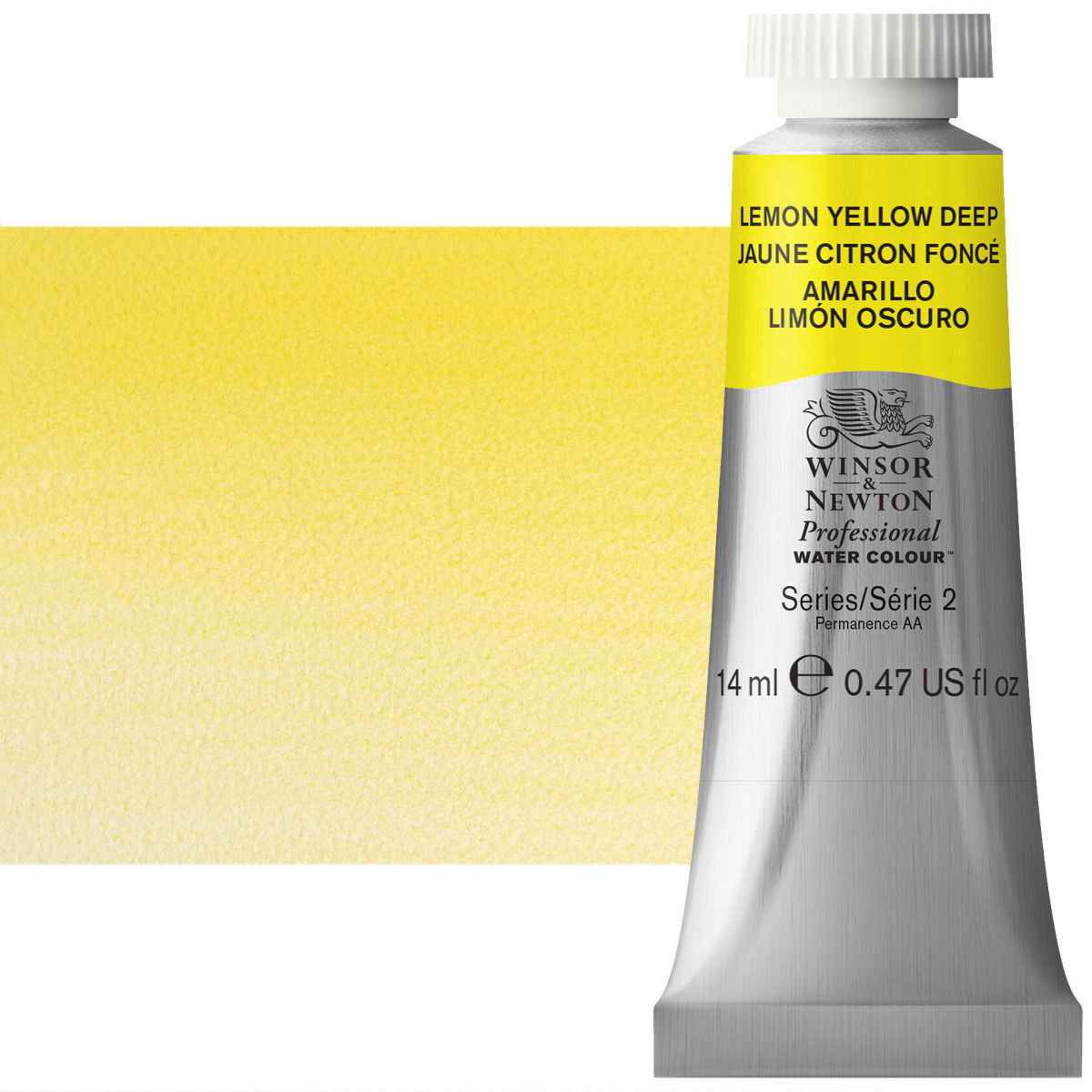 Winsor Newton Professional Watercolor Lemon Yellow Deep 14ml - (69106)