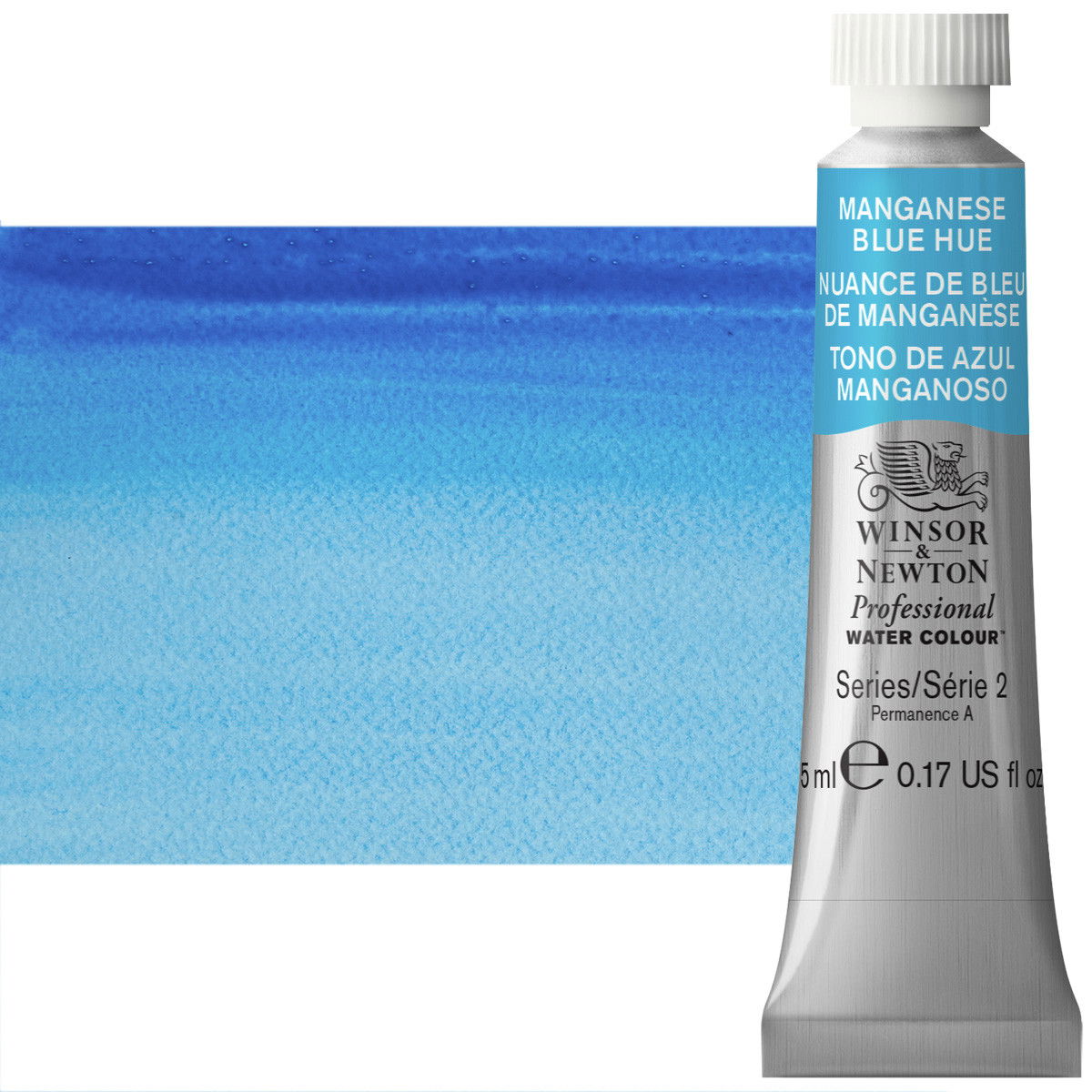 Winsor Newton Professional Watercolor Manganese Blue Hue 5ml - (47058)