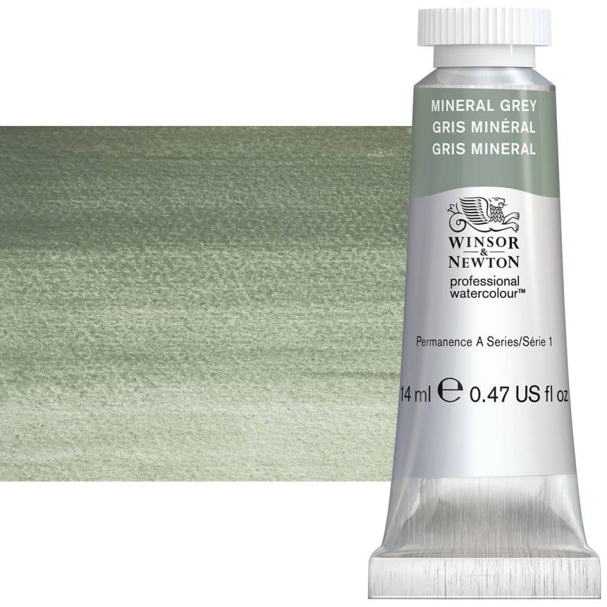Winsor Newton Professional Watercolor Mineral Grey 14ml - (200042789)