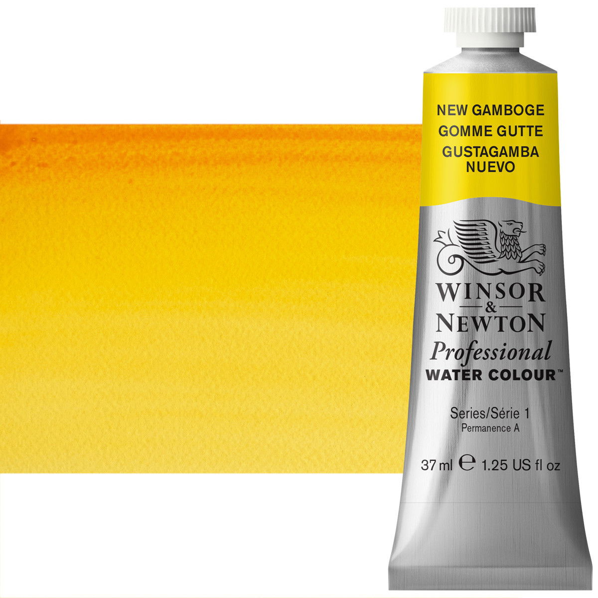 Winsor Newton Professional Watercolor New Gamboge 37ml - (72277)
