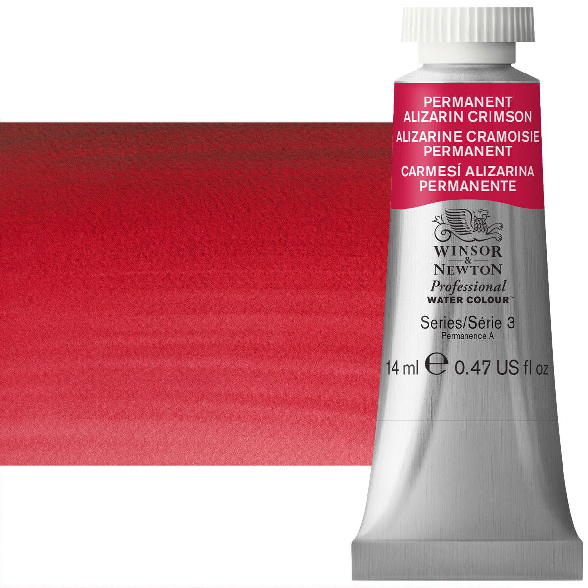 Winsor Newton Professional Watercolor Permanent Alizarin Crimson 14ml - (47095)