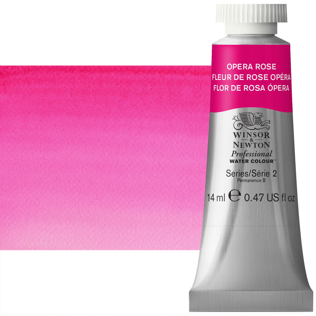 Winsor Newton Professional Watercolor Opera Rose 14ml - (69109)