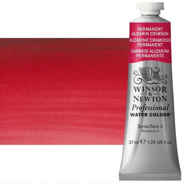 Winsor Newton Professional Watercolor Permanent Alizarin Crimson 37ml - (72282) Winsor Newton Professional Watercolor Permanent Alizarin Crimson 37ml - (72282)