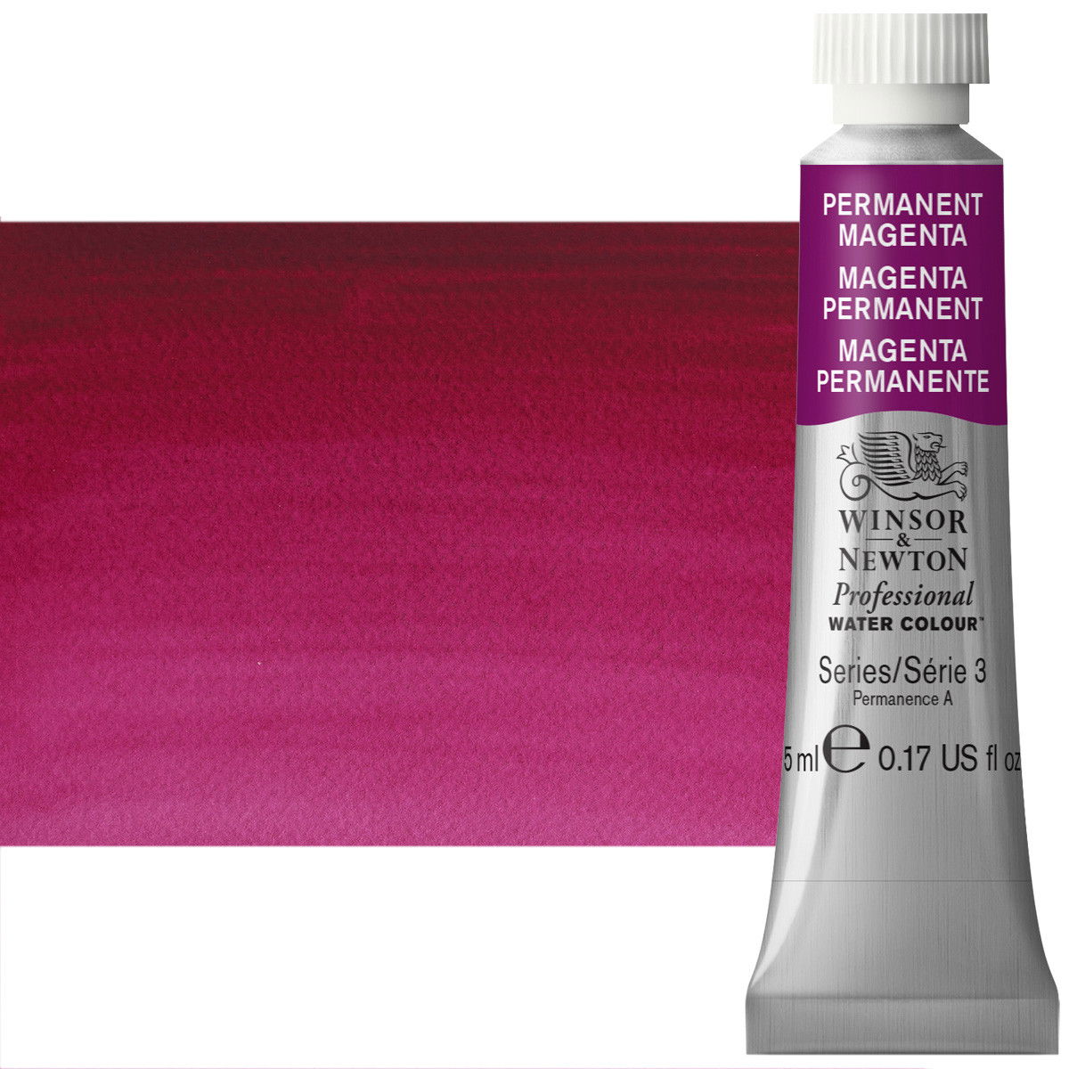 Winsor Newton Professional Watercolor Permanent Magenta 5ml - (466)