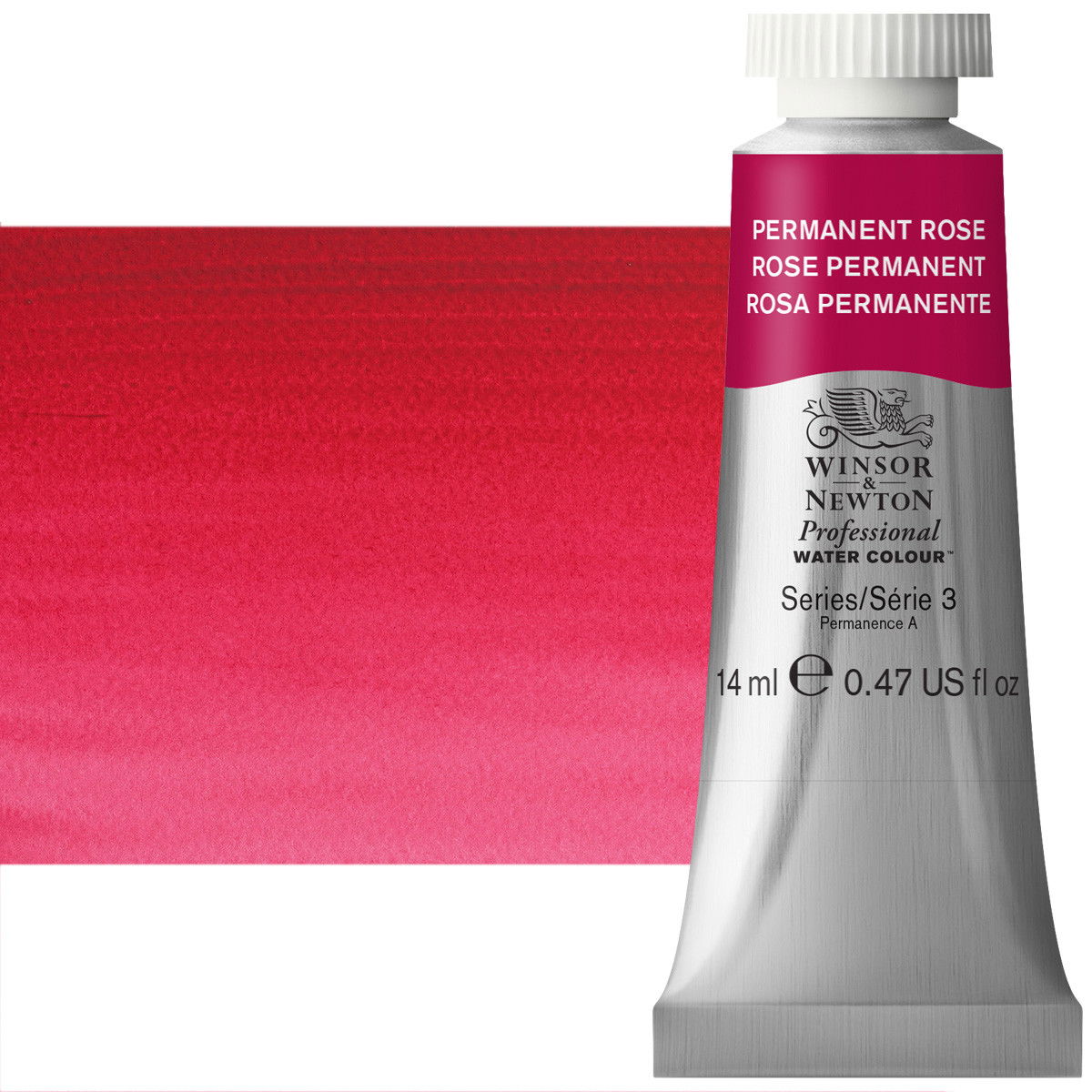 Winsor Newton Professional Watercolor Permanent Rose 14ml - (634)