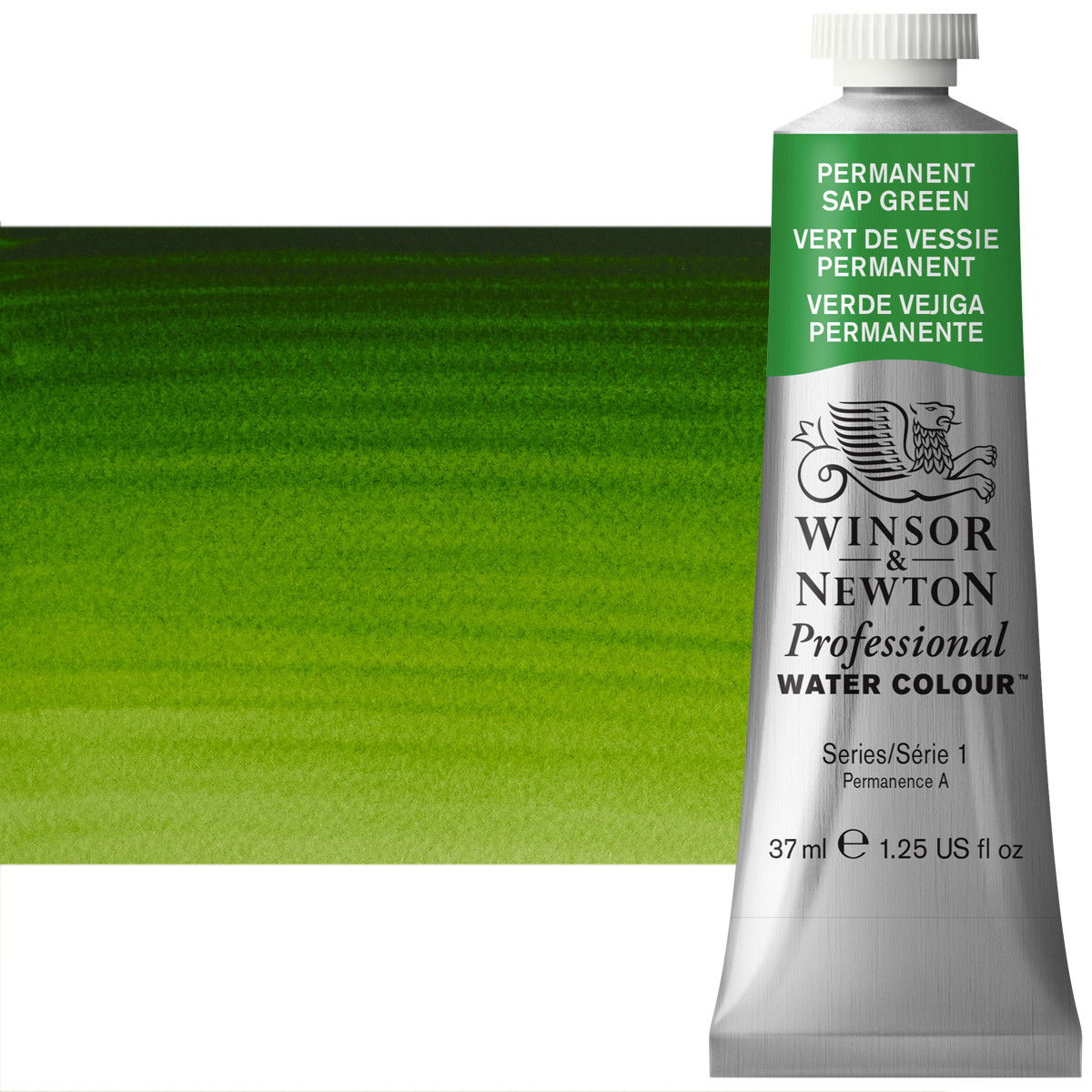 Winsor Newton Professional Watercolor Permanent Sap Green 37ml - (72284)