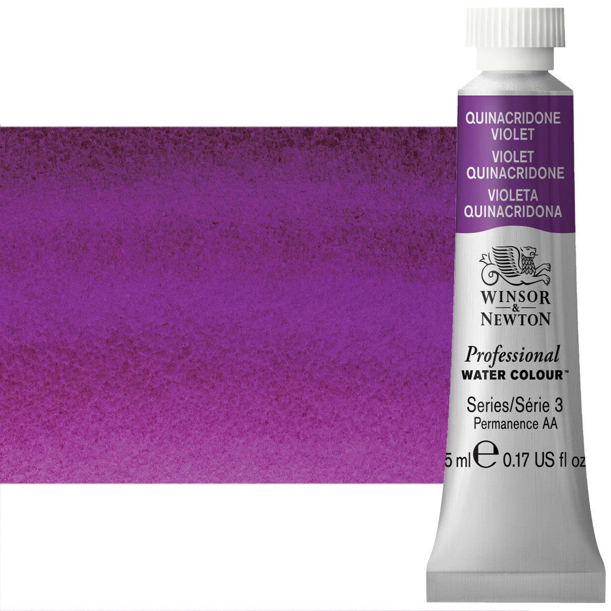 Winsor Newton Professional Watercolor Quinacridone Violet 5ml - (200019682)