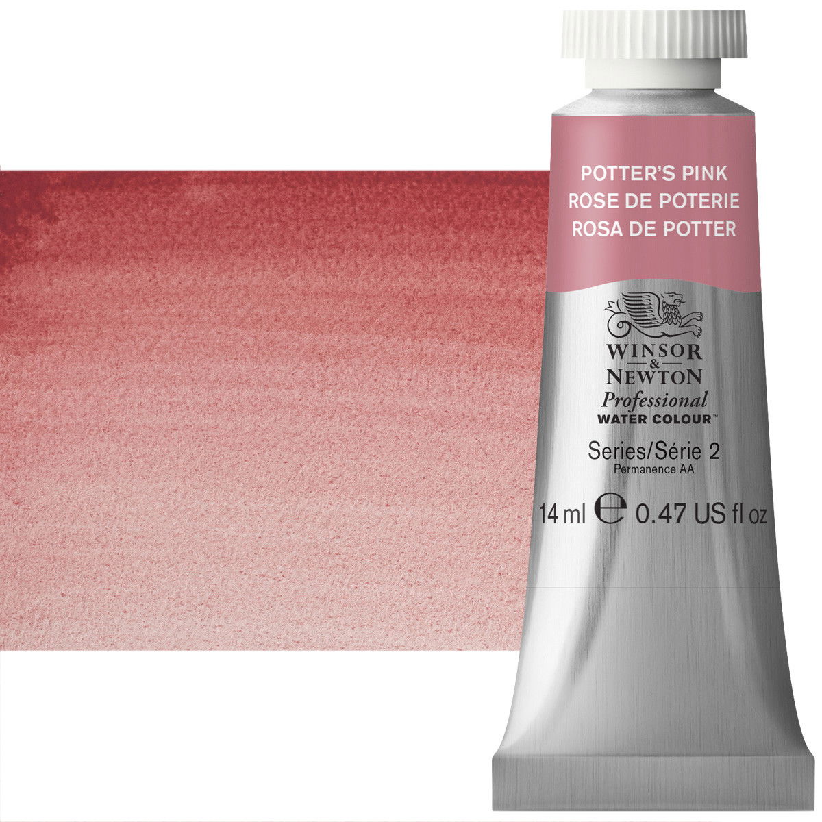 Winsor Newton Professional Watercolor Potters Pink 14ml - (69114)