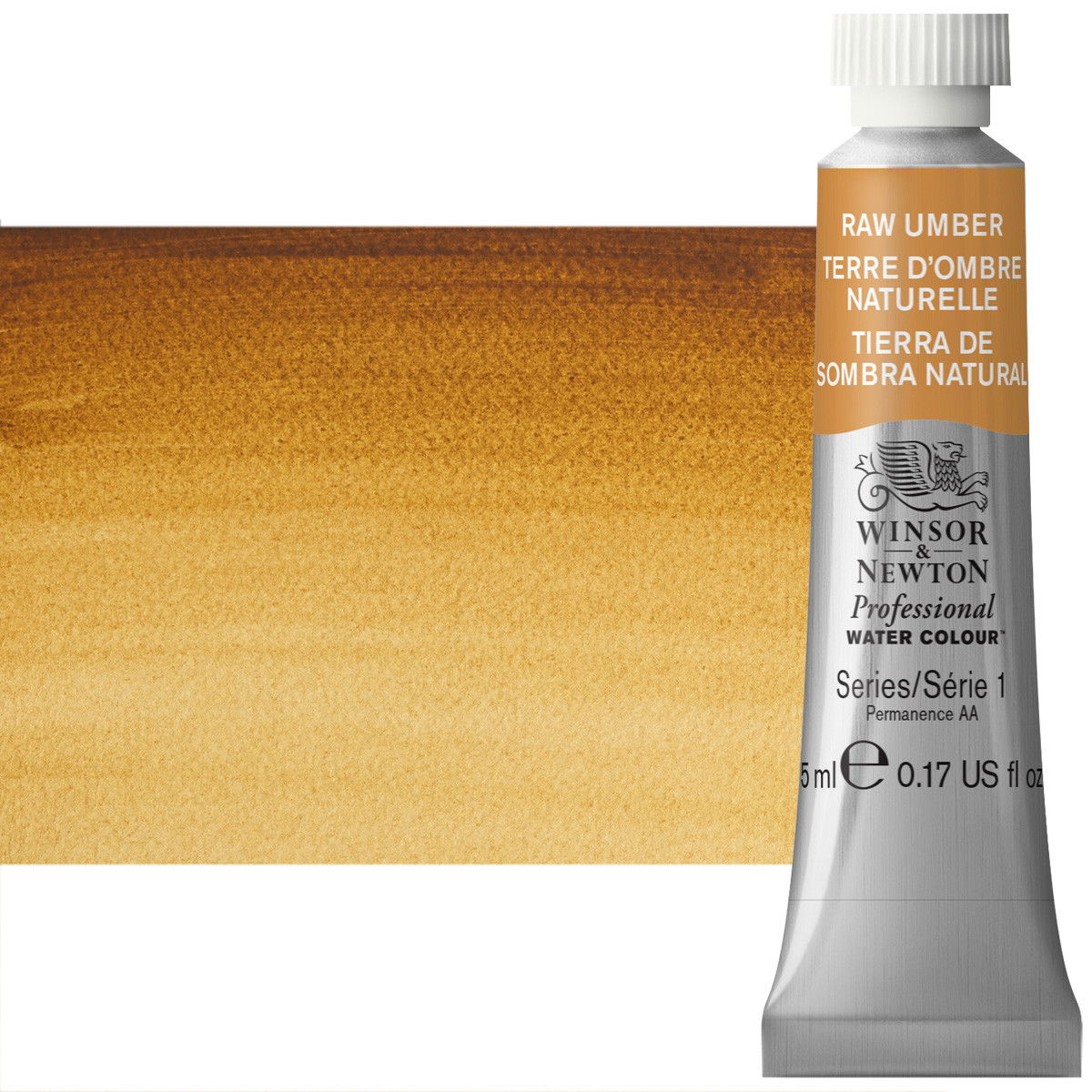 Winsor Newton Professional Watercolor Raw Umber 5ml - (482)