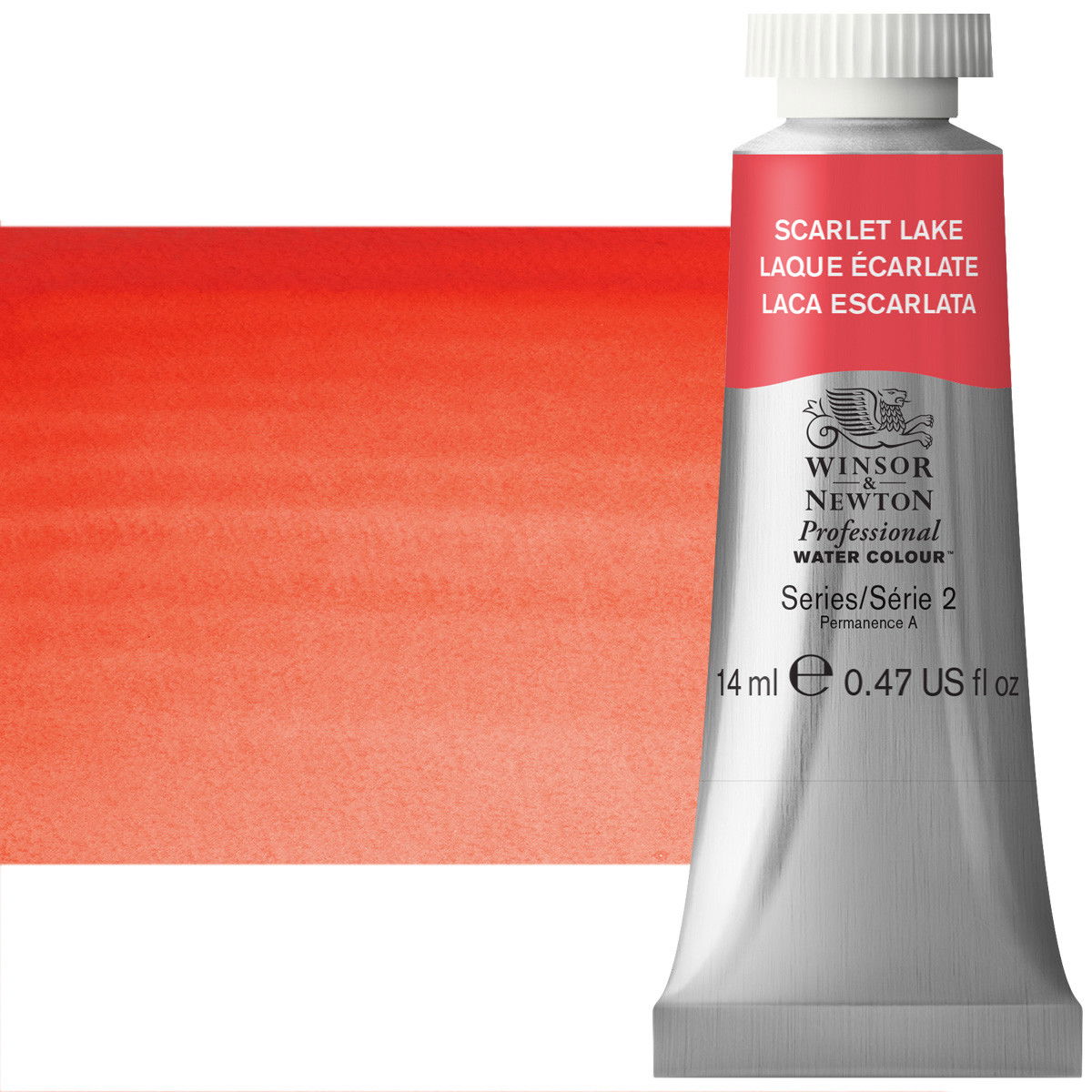 Winsor Newton Professional Watercolor Scarlet Lake 14ml - (658)