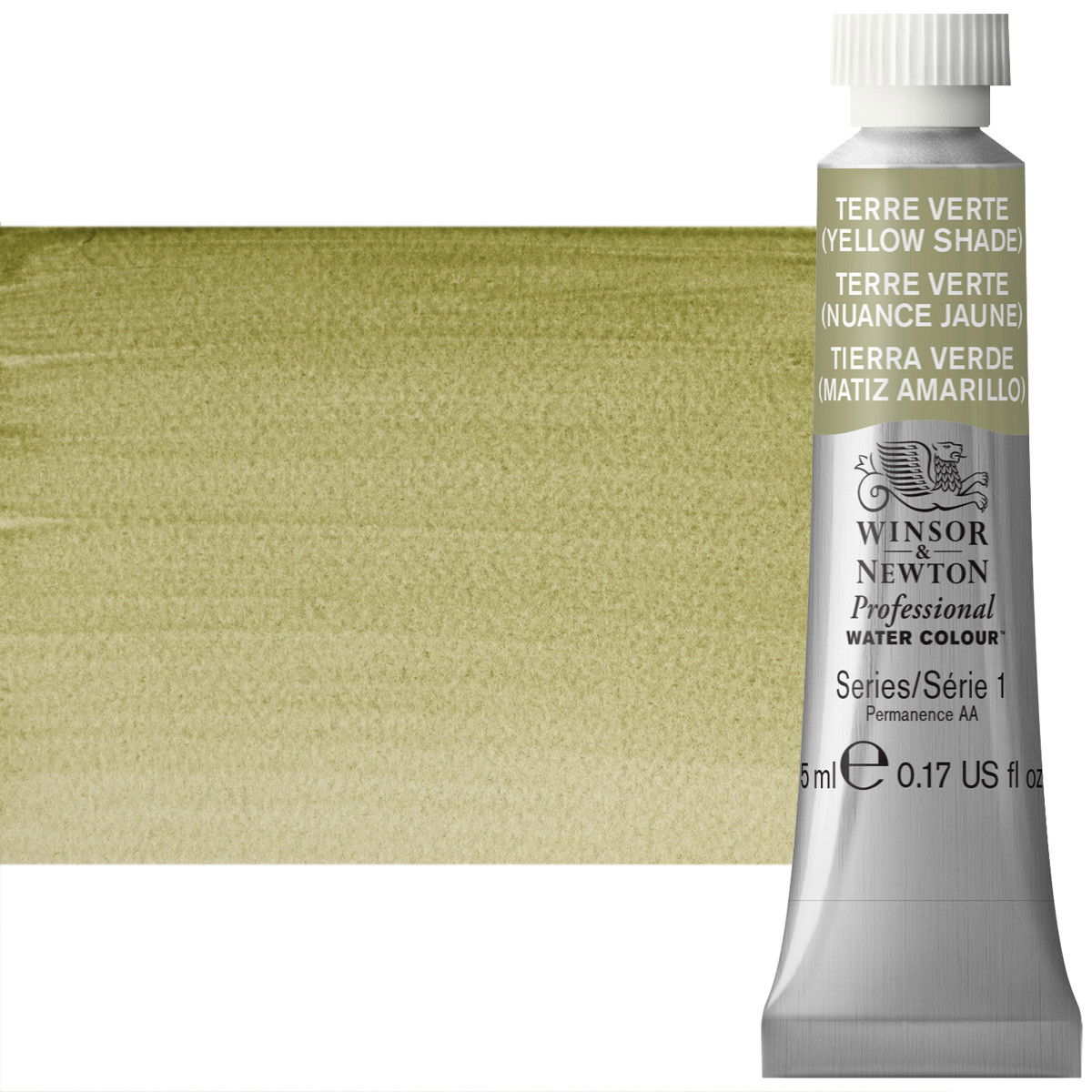 Winsor Newton Professional Watercolor Terre Verte (Yellow Shade) 5ml - (69099)