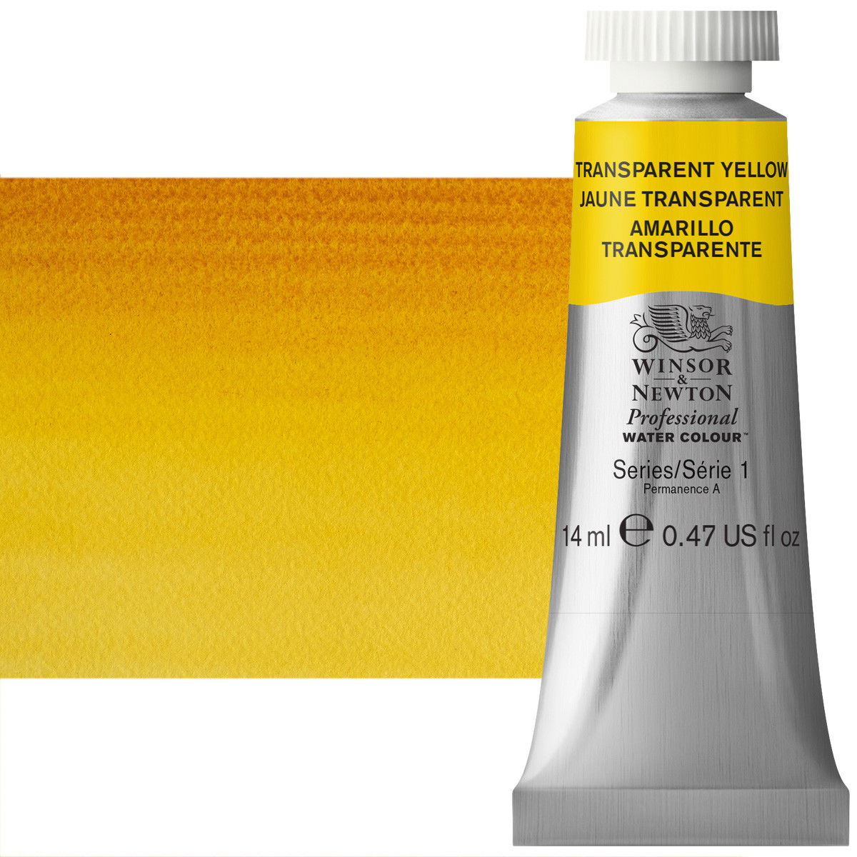 Winsor Newton Professional Watercolor Transparent Yellow 14ml - (47105)