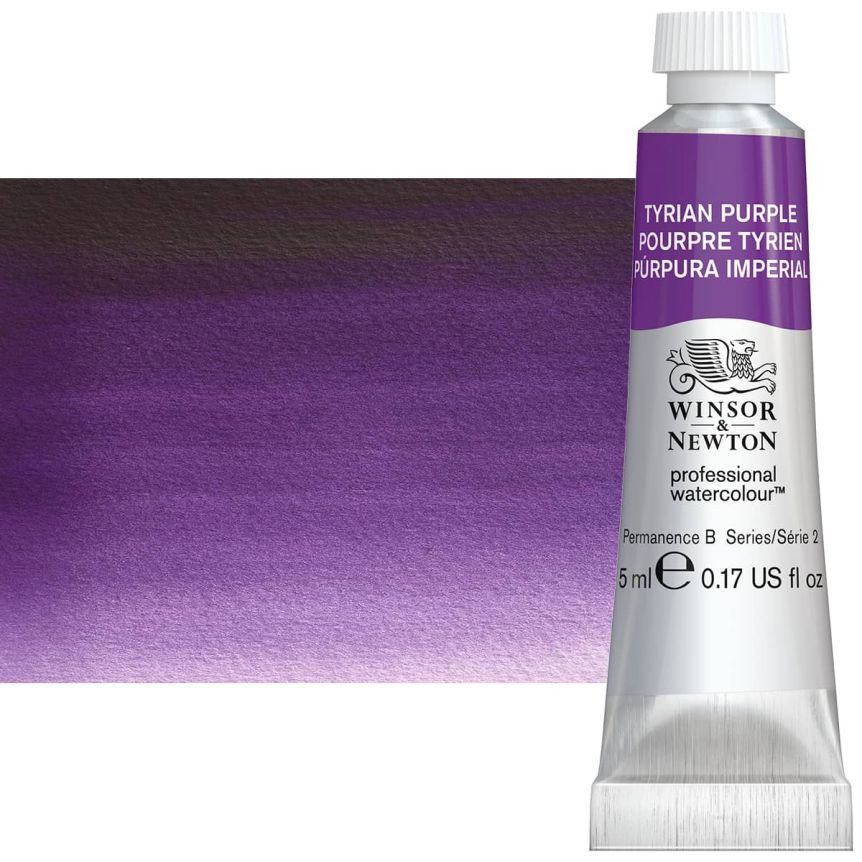 Winsor Newton Professional Watercolor Tyrian Purple 5ml - (200042783)